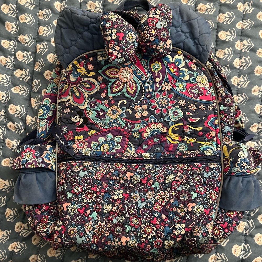 Disney Vera Bradley Sensational Six Ruffle Backpack